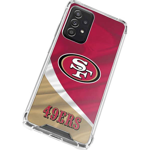 NFL San Francisco 49ers Galaxy A52 5G Clear Case